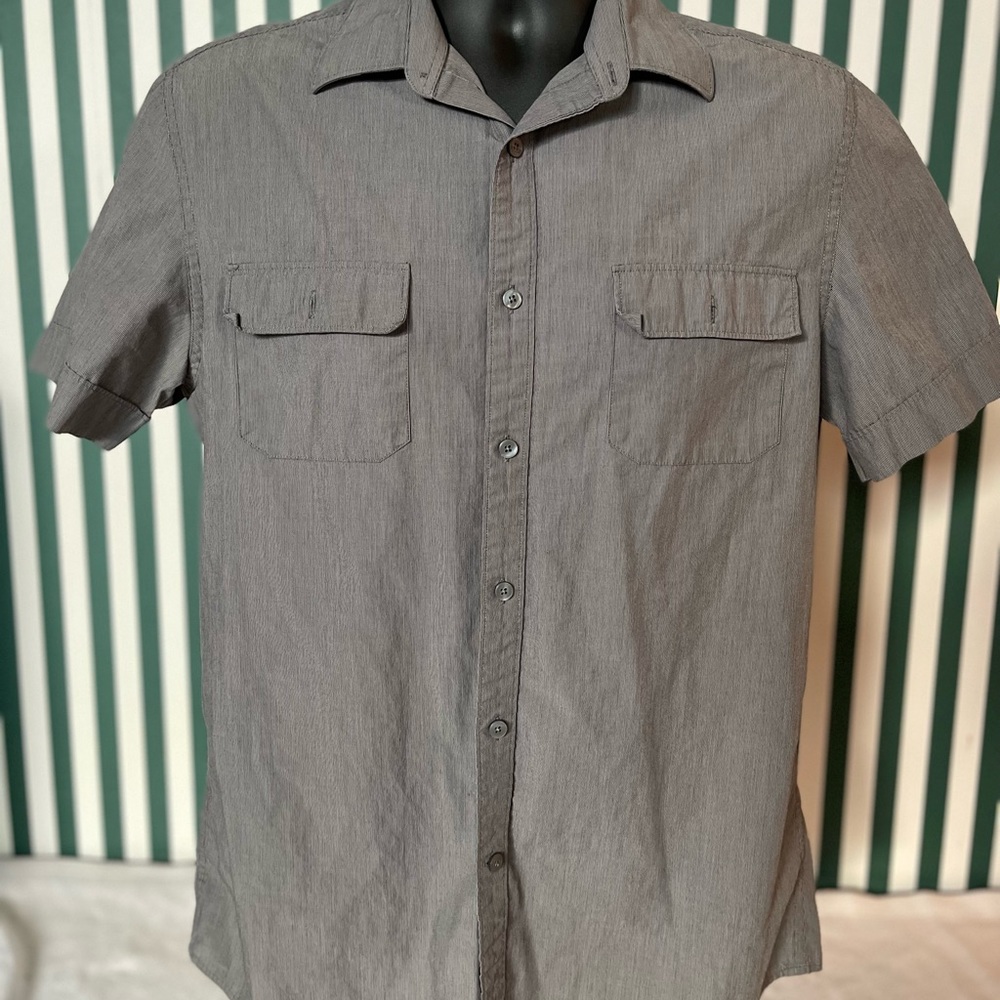 Mens Casual Button Down Shirt